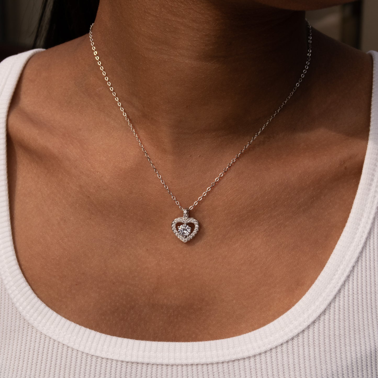 Hope Heart Pendant Necklace