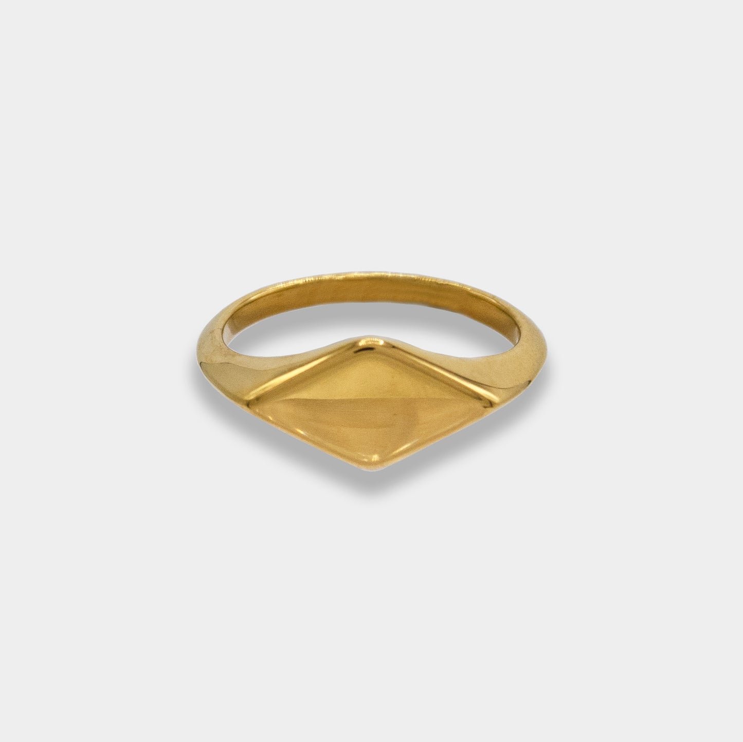 Taytum Diamond Shape Signet Ring