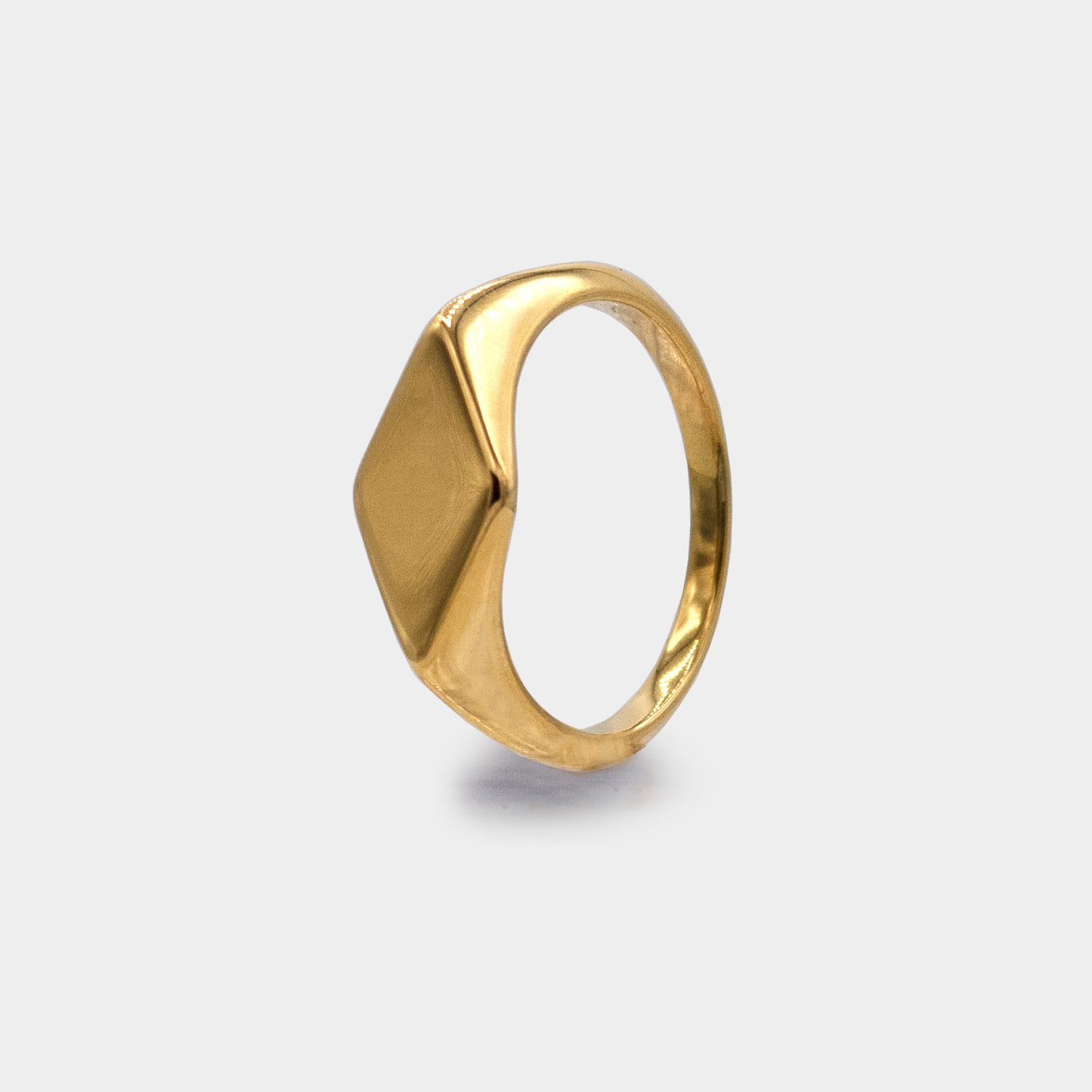 Taytum Diamond Shape Signet Ring