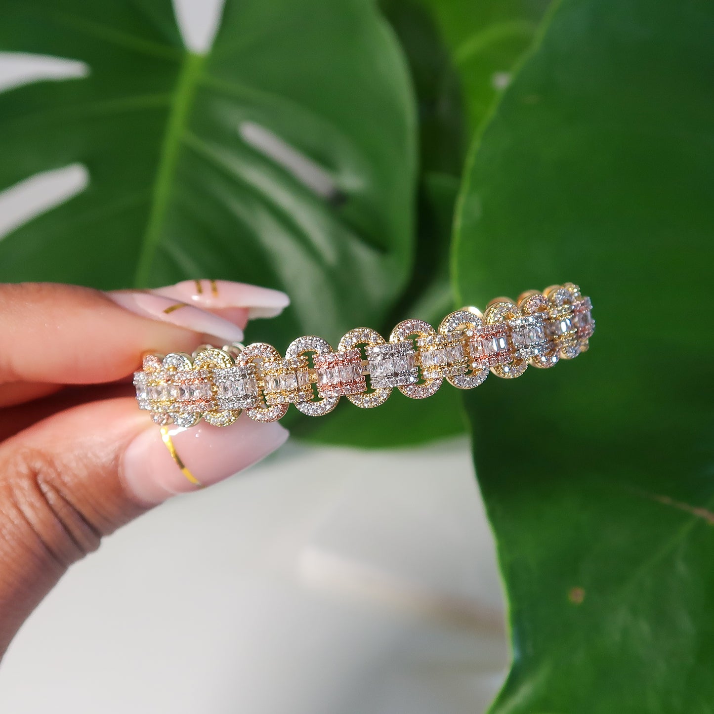 Sophie Link Detail Bracelet - Gold