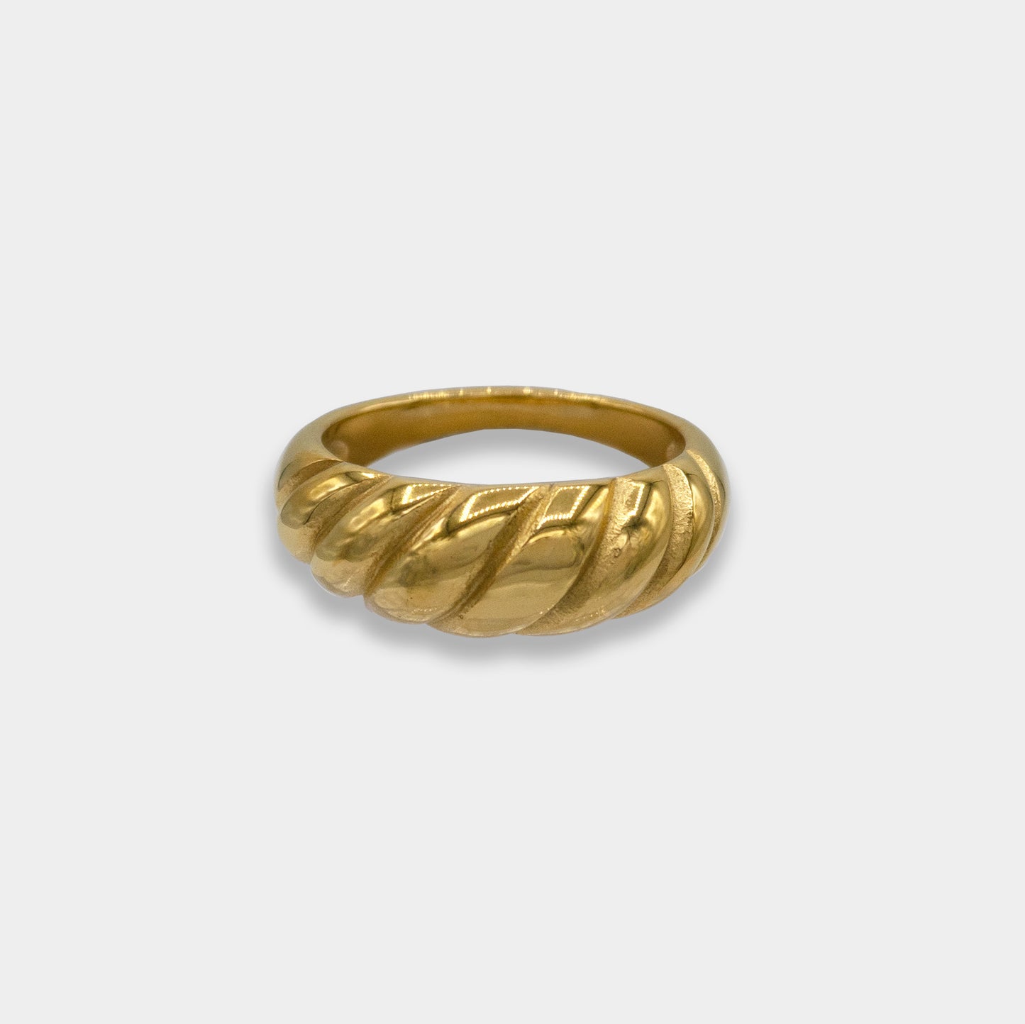 Eleanor Croissant Dome Ring