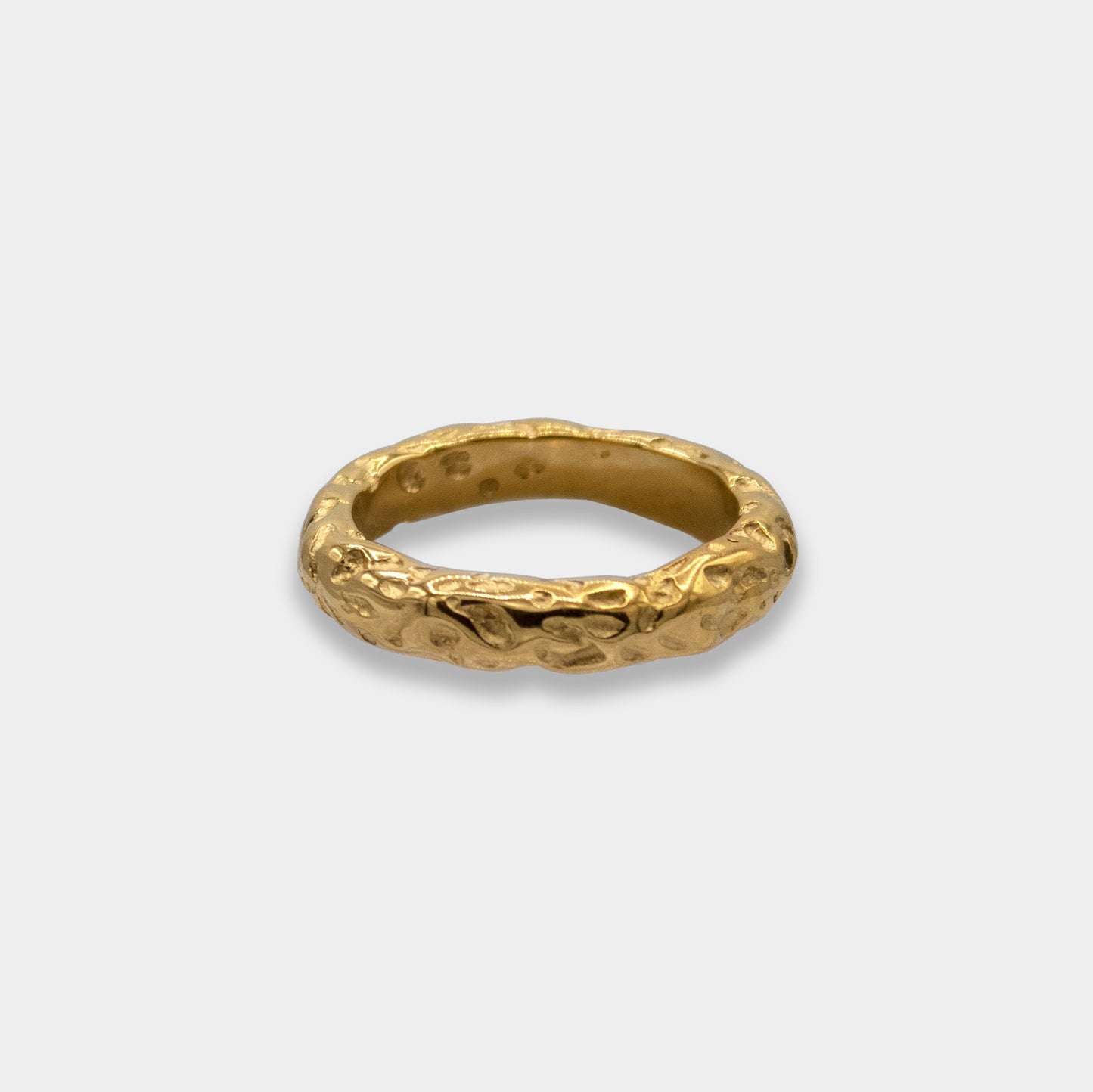 Ophelia Crater Texture Ring