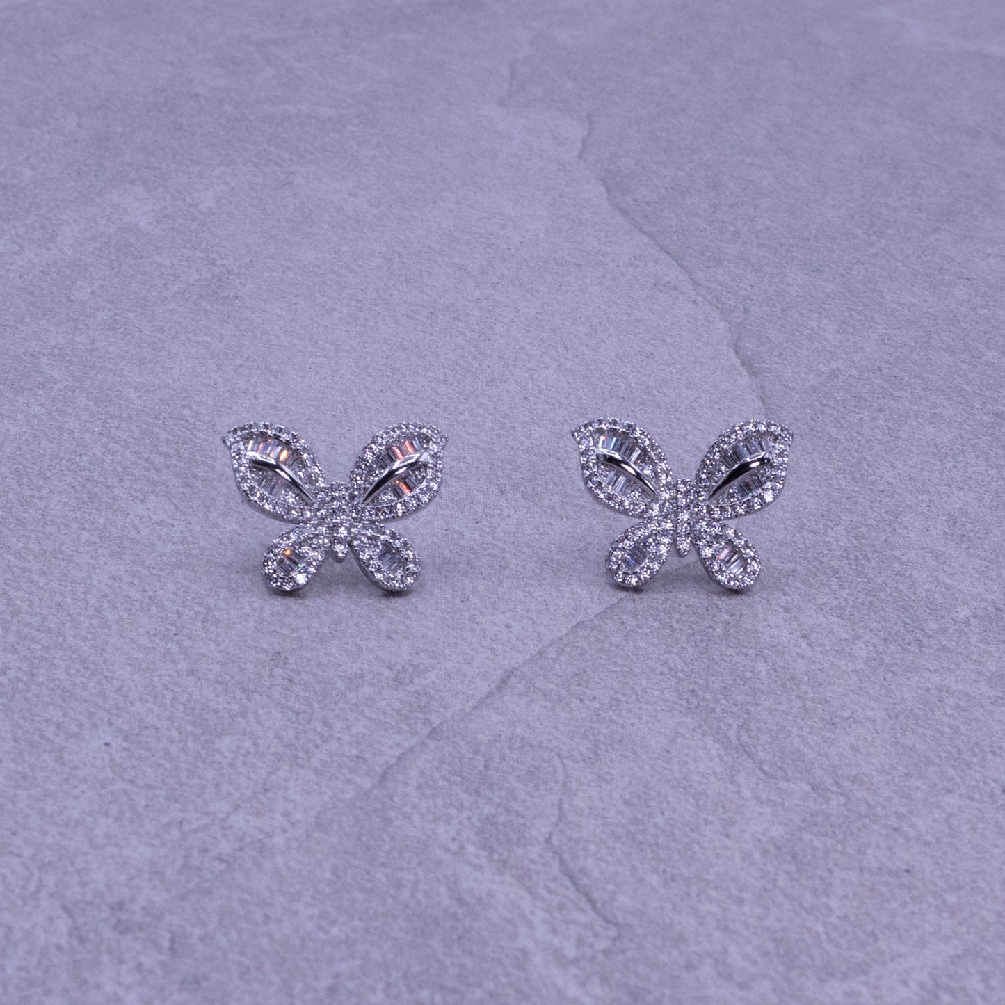 Bernice Butterfly stud earrings