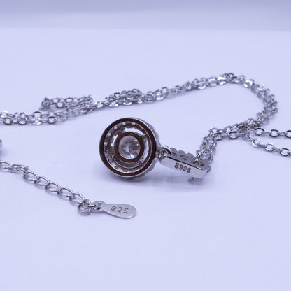 Chloe Circle Pendant Necklace