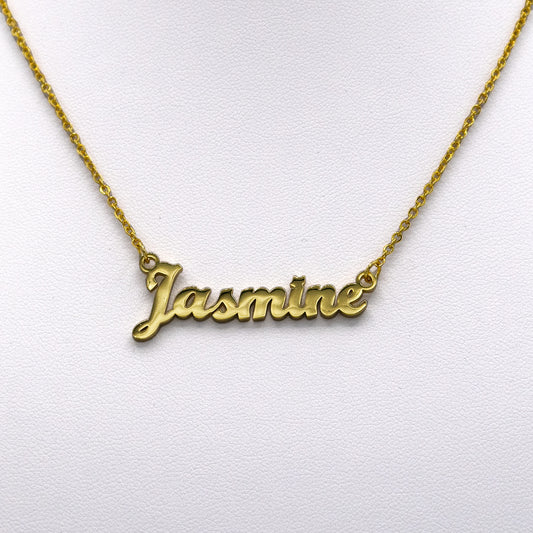 Personalised Name Necklace - Jasmine Font