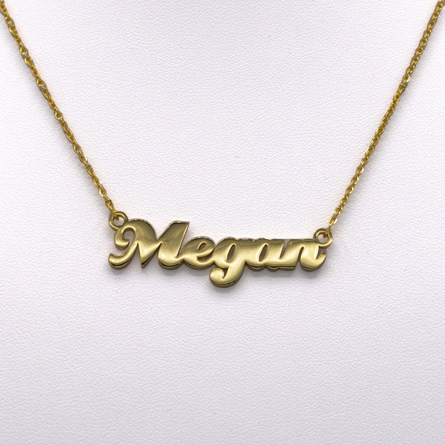 Personalised Name Necklace - Megan Font