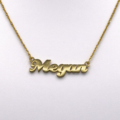 Personalised Name Necklace - Megan Font