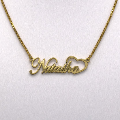 Personalised Name Necklace - Natasha Font