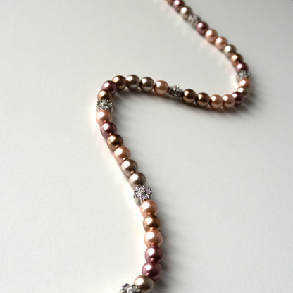 Lucky Me Clover Pendant Pearl Necklace