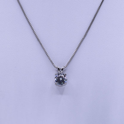 Sienna Single Stone Pendant Necklace