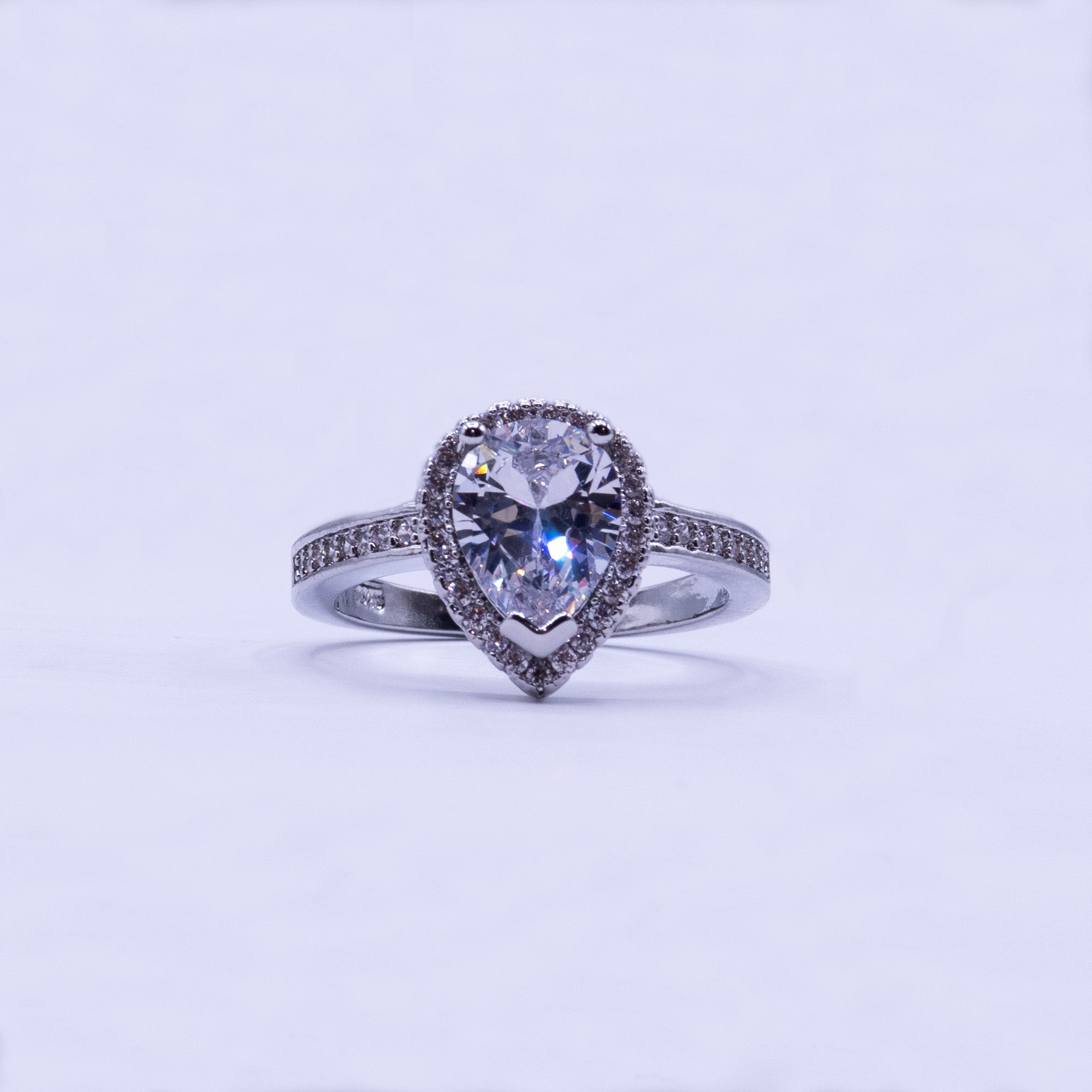 Drop Stone Ring Tara Tear Drop Stone Ring – Imani Amelle