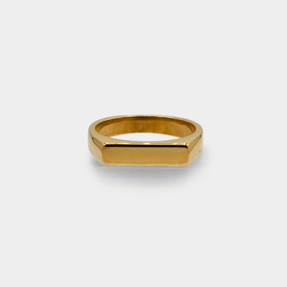 Zoe Rectangle Signet Ring
