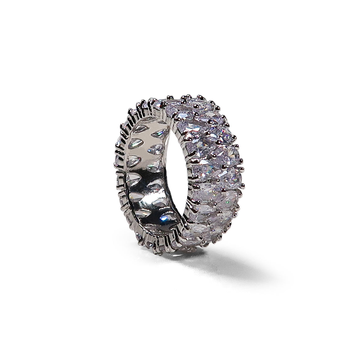 Ice Me Out Eternity Ring - Silver